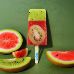 Iscicle kiwi watermelon Basil